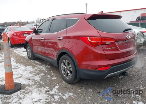 2015 Hyundai Santa Fe Sport 2.4L from USA, damaged, VIN 5XYZUDLB3FG305253